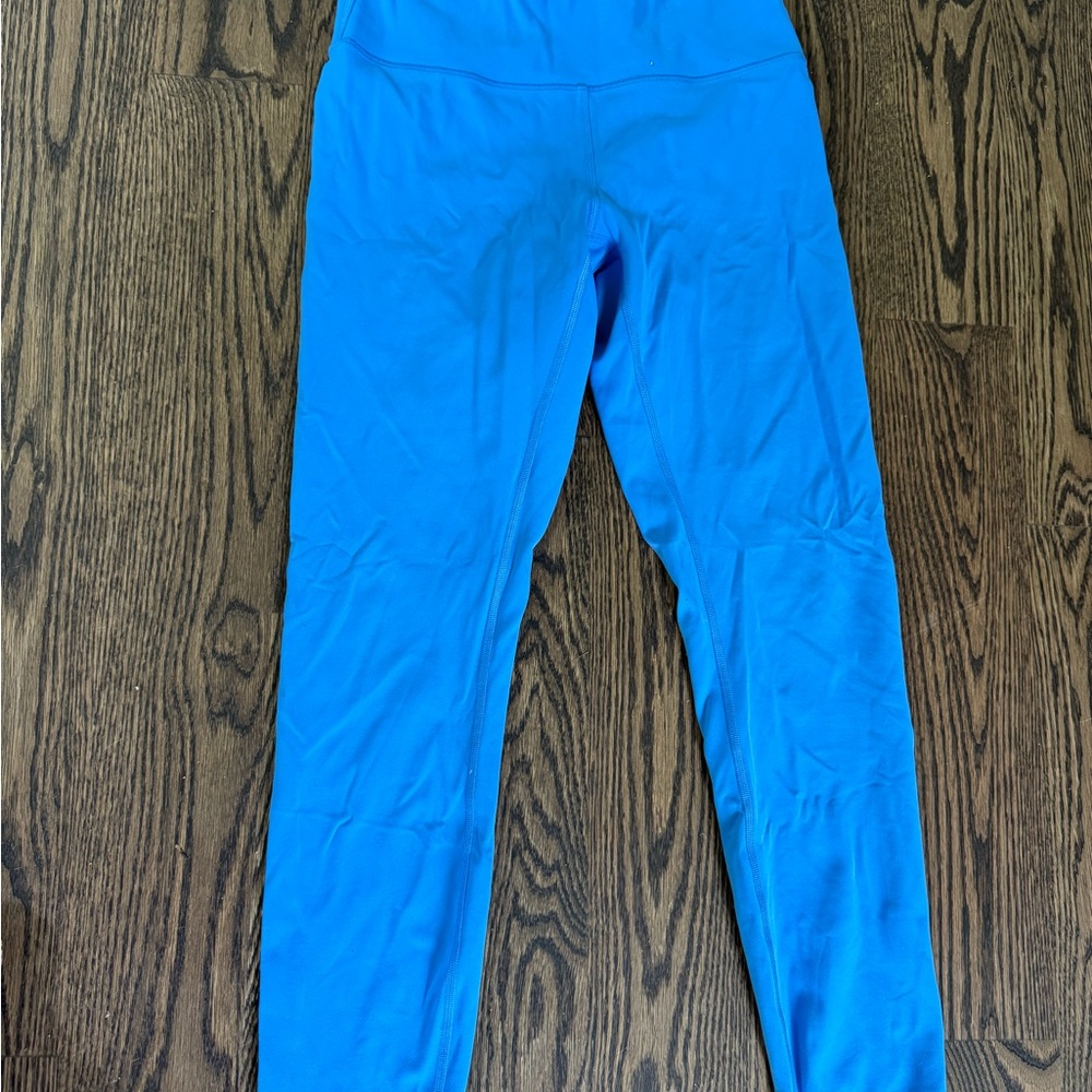 Lululemon Athletica Blue Leggings Vibrant Full-Length